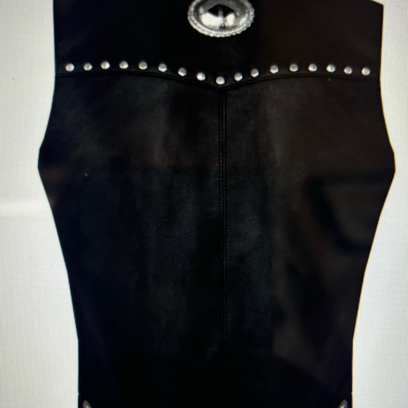 Women’s leather vest Size L (New with Tags) - Picture 4 of 6